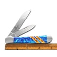 thumbnail image 3 of Case xx Knives Copperhead Vault Collection Blue Cloud & Butter Rum Corelon Stainless Pocket Knife, 3 of 4