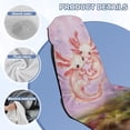thumbnail image 6 of KUIFORTI Pink Axolotl Car Seat Cover Protector Front Seats Athletic Running Towel Seat Portable Quick-Dry for Gym Outdoor Sport, Picnic, Beach, Pet Dog Travel Auto Accessories, 6 of 7