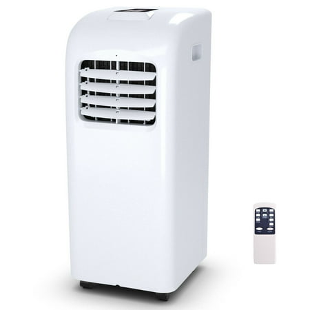 Costway 10000 BTU Portable Air Conditioner & Dehumidifier Function Remote w/ Window (Best 10000 Btu Window Air Conditioner)
