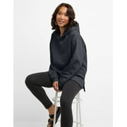 Hanes EcoSmart Women's Fleece Hoodie Slate Heather M