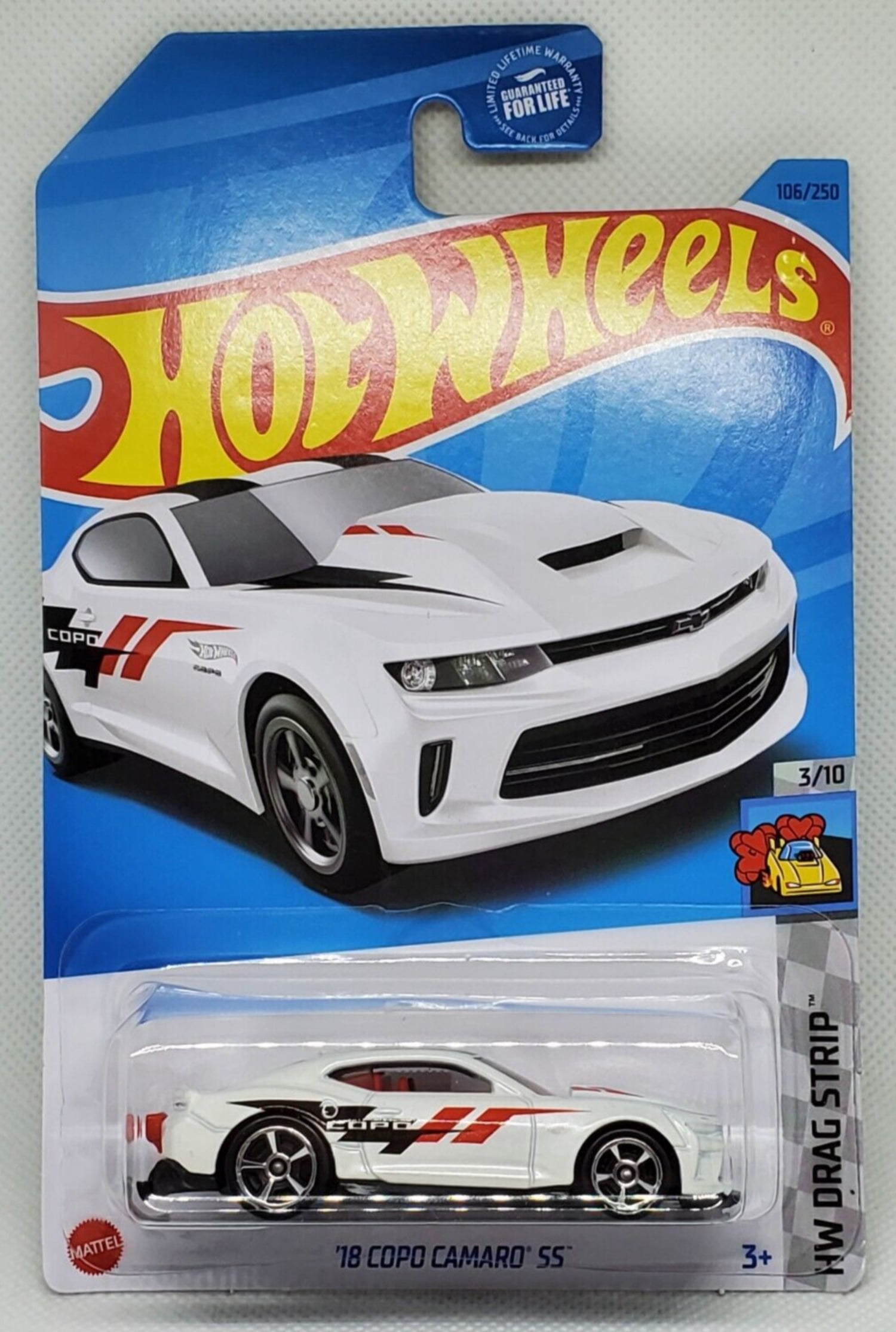 【希少】Chevrolet Camaro STRIP BLAZER 1/64 Mattel Then and Now '18 Camaro SS Diecast Car Play Vehicles, Green