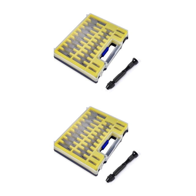 Riwesomey Microbrocas helicoidales Kit de herramientas manuales precisas Perforación de carpintería CBP227970
