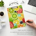 thumbnail image 5 of 12.5"x9" Tropical Fruits Clipboards, Standard A4 Letter Size Nursing Clipboard with Low Profile Metal Clip Decorative Clip Board for Office Supplies,Gold, 5 of 7