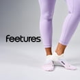 thumbnail image 7 of Feetures Elite Light Cushion No Show Tab Ankle Socks - Sport Sock with Targeted Compression - Lilac Breeze , Medium (1 Pair), 7 of 7