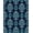 Blue, Pattern 2, variant on ODIKA 5'x7' Machine Washable Non-Slip Area Rug, Vintage Damask Flourish Jacquard Artisan High Traffic Rug, Blue, 474591