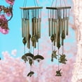 thumbnail image 4 of Wind Chime Crisp Sound Rustproof Creative Shape Corrosion Resistant Lanyard Design Decorative Metal Tube Wind Chime Garden Hanging Decoration Garden Supplies, 4 of 7