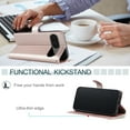 thumbnail image 3 of Google Pixel 9 5G/Pixel 9 PRO 5G Étui, Portefeuille en Cuir Pu Couverture Rabattable Porte-Cartes Support Magnétique, 3 of 5