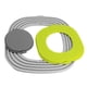 thumbnail image 5 of Inteprter Almohadillas de silicona de 3 uds., soporte para olla caliente, placa aislante, posavasos para hornear Mostrada No.01 Inteprter HA003124-01, 5 of 6