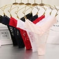 thumbnail image 3 of Xmarks Women's Low Rise Thongs T Back See Through Panties Sexy Seamless V-Shape Design Lace Thongs for Women 2 Pack S-2XL, 3 of 7
