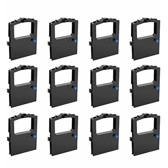 BIGGER Ruban Compatible de Remplacement pour Okidata 52102001 52104001 Rubans d'Imprimante Utilisés pour les Imprimantes Microline 320 321 Turbo, Série Microline 100, D