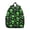 Alien Head Black, variant on Alien Head Black Pattern Backpack for School, Cute School Bag with Adjustable Shoulder Straps and Padded Back, 13.8"x11.4"x6"