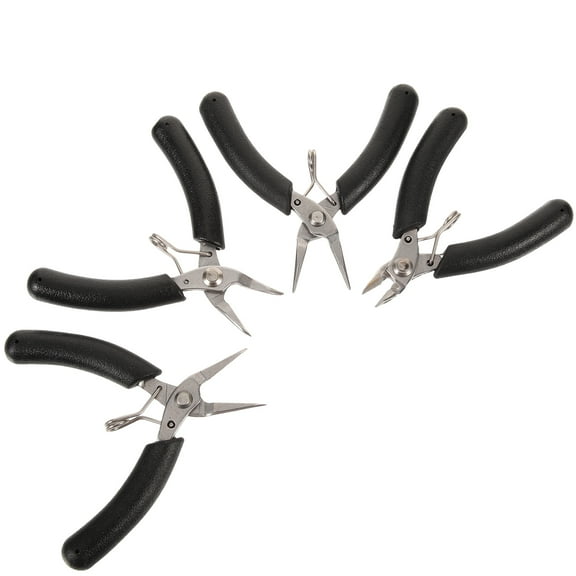 LOLIPPYY 4 Pieces Handmade Jewelry Pliers Alloy Cutting Tools for Crafting Projects