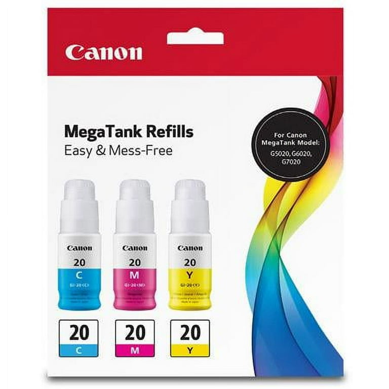 3394C003 (GI-20) Ink, Cyan/Magenta/Yellow 3394C003 (GI-20) Ink, Cyan/Magenta/Yellow