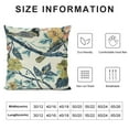 thumbnail image 5 of Chilfamy Decorative Throw Pillow Covers, Modern Double-Side Design Cushion Cases, Blue Birds Pattern Toss Pillow Covers for Bedroom Living Room Couch Sofa Holiday Decor White, 5 of 5