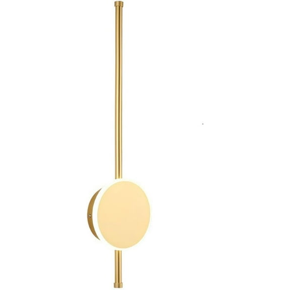 Minimalist Wall Lamp LED Linear Strip Wall Sconce Lighting Fixture, 6000K Makeup Lamps Vanity Wall Mount Light, Indoor Wall Wash Lights for Bedroom Living Room Hallway