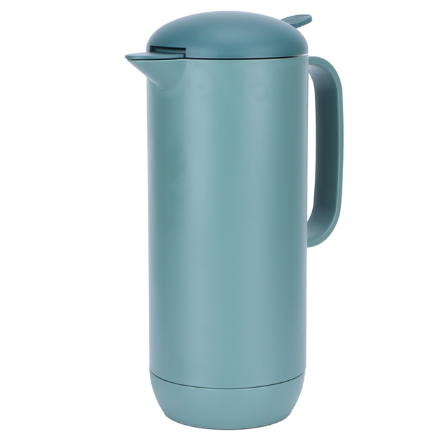 Jarra de agua con aislamiento de doble pared de 1 l, perfecta para café y más, mantiene los líquidos calientes o fríos Green Giant
