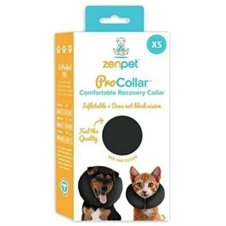 UPC: 0683615359024 | ZenPet Pro-Collar Inflatable Recovery Collar – X-Small – 1 count