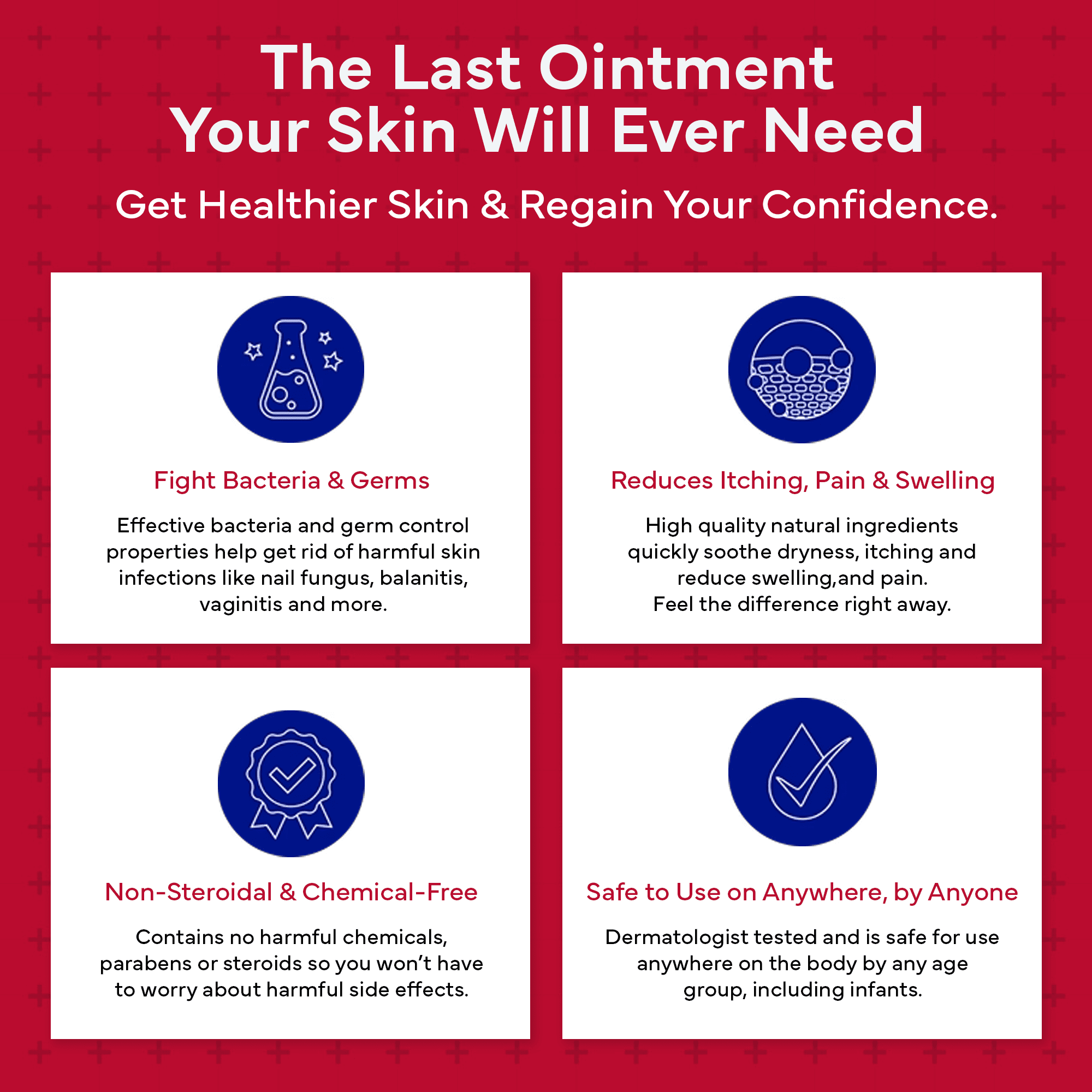 Emuaid EMUAIDMAX Ointment for Itchy Skin, Maximum Strength for Athlete’s Foot, Psoriasis, Jock Itch and Eczema, 2 oz