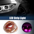 thumbnail image 2 of Unique Bargains 4pcs 53.1 Inch LED Strip Light Decoration Cuttable Waterproof Pink Light Flowing for Car Truck, 2 of 7