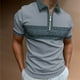 thumbnail image 2 of Camisetas con Cuello en V Hombres de Moda Impresa de Manga Corta, Camiseta Casual con Cuello en V para la Primavera Y el Uso Diario, 2 of 3