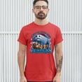 thumbnail image 3 of Tee Hunt Leaders of The Pack T-Shirt Mount Rushmore 4th of July Freedom Men's Tee, Red, Medium, 3 of 5
