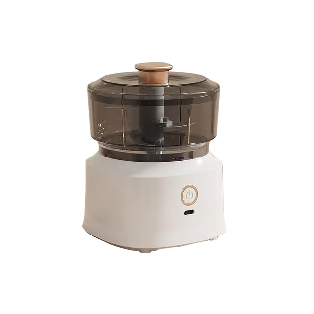 Mini Procesador de Alimentos Picadora de Ajo Mini Procesador de Alimentos Portátil Masher de Verduras Inalámbrica con Usb de Carga Masher de Ajo Especias de Carne Cebolla Procesador de Alimentos Peque