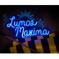 thumbnail image 2 of Lámpara de pared LED de neón Harry Potter Lumos Maxima de 25 cm de altura, 2 of 7