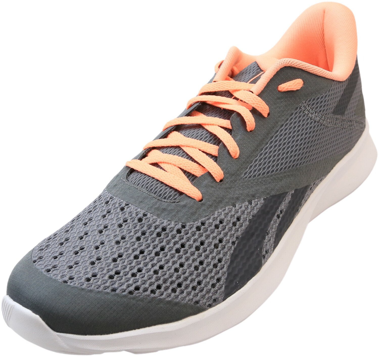 reebok gray mesh textile sport shoes