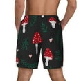 thumbnail image 2 of Rocae Amanita Mushroom for Men's Swim Trunks Quick Dry With Two Side Pockets and One Lined Patch PocketSmall, 2 of 9
