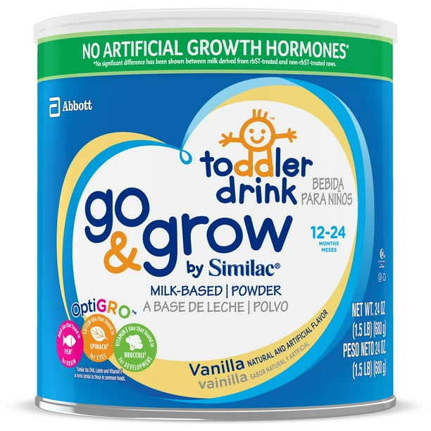 Go & Grow by Similac Toddler Drink with Iron, Vanilla, Powder, 1.5 lb