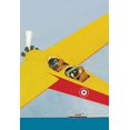 thumbnail image 1 of Observation Plane Spots Cruise Ship-Fine Art Canvas Print (20" x 30"), 1 of 1