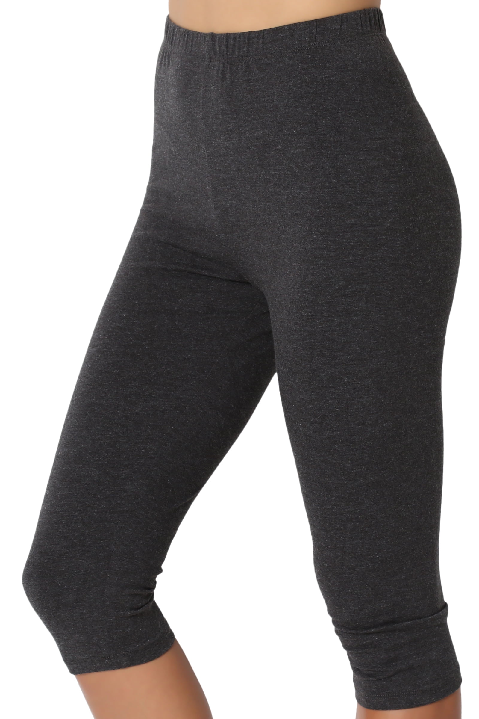 Simple Below The Knee Workout Pants for Women