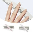 thumbnail image 4 of 5Pcs Wooden Nail Files Bright Color Reusable Smooth Edge Clear Scale Multipurpose  Nails Lightweight Scale Ruler Half Moon Wooden Nail Files Polishing Tool Nail Supplies, 4 of 10