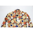 thumbnail image 2 of Men's Aron Imani Multi-color Print Designer Long Sleeve Modern Fit Shirt, 2 of 6