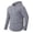 A-GY11091, variant on XIAONU Men's Slub Knit Hoodie Slim Curved Hem Long Sleeve Pullover Hoodie Breathable Minimalist Activewear Tops