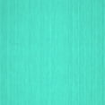 thumbnail image 1 of Ahgly Company Machine Washable Indoor Square Abstract Turquoise Blue Contemporary Area Rugs, 5' Square, 1 of 4