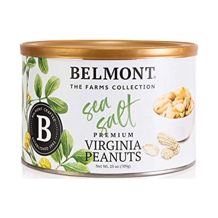 Belmont Peanuts Sea Salt Virginia Peanuts, 25oz, Farms Collection