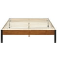 thumbnail image 6 of DeCoro Devon Full Metal Platform Bed Frame | Durable Steel Frame & Wood Slat for Long-Lasting Comfort | Sturdy Mattress Foundation | No Box Spring, Easy Assembly, Space-Saving | Full, 6 of 8