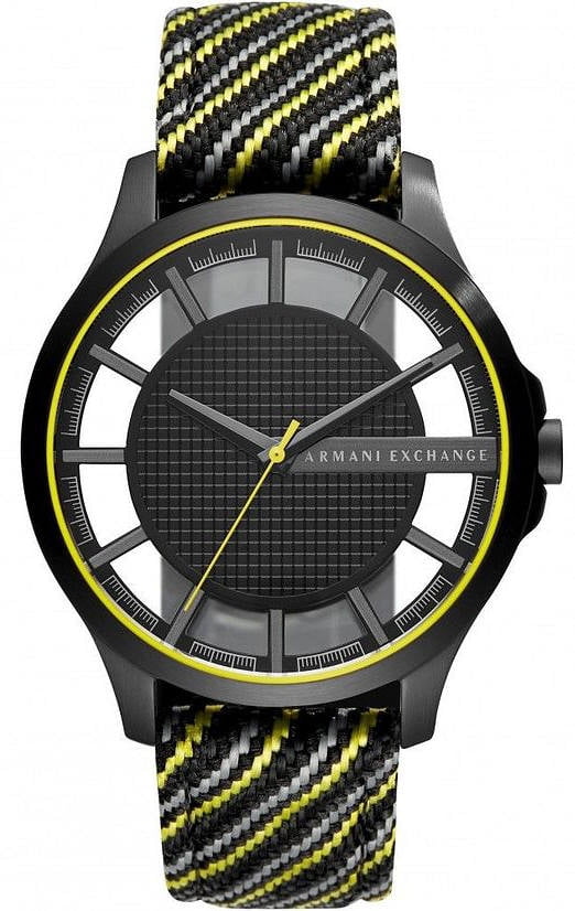 armani exchange transparent watch