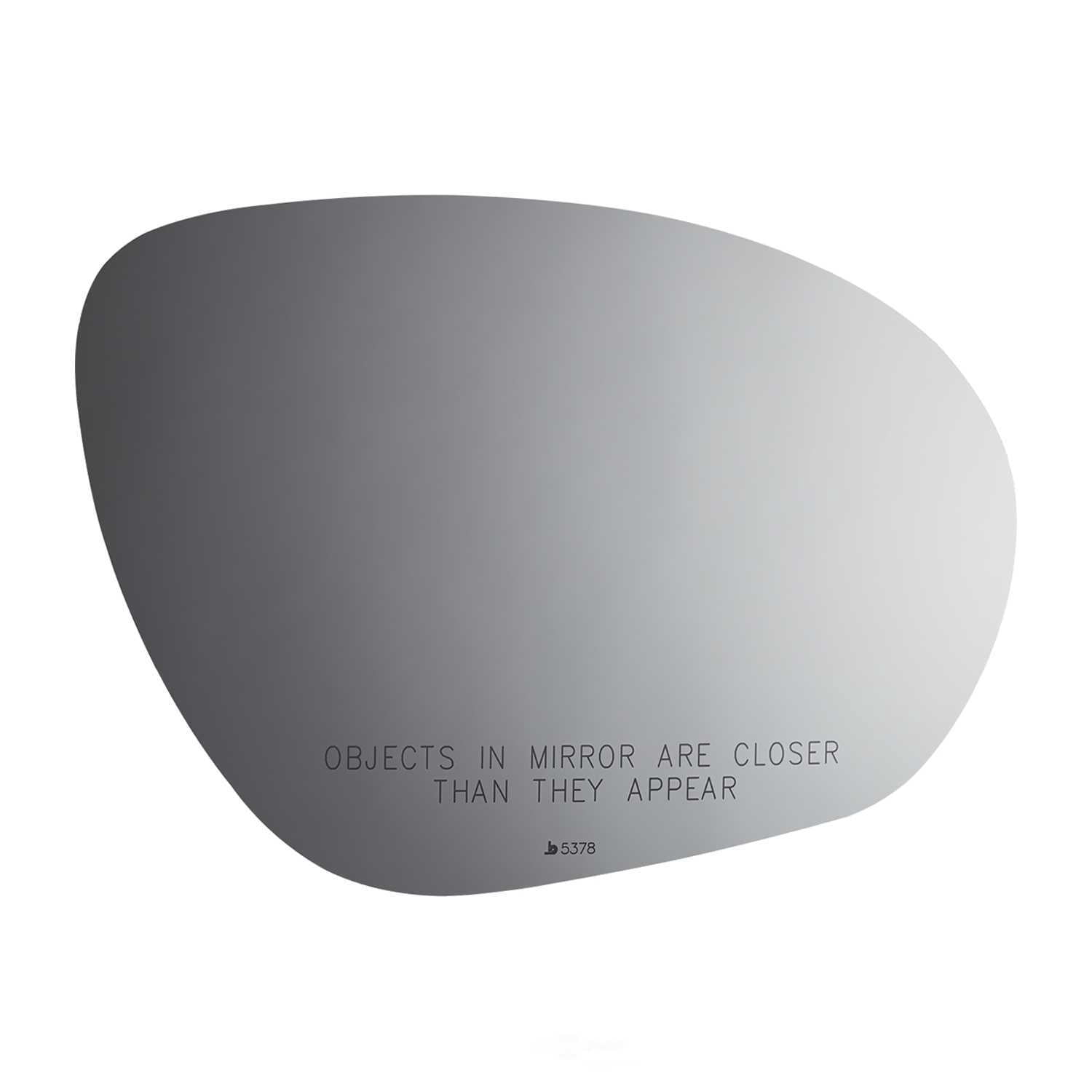 Burco Side View Mirror Replacement Glass - Clear Glass - 5378
