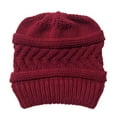 thumbnail image 3 of Herrnalise Winter Knit Beanie Hats For Women Stretchy Warm Slouchy Knitted Thick Skull Caps, 3 of 4