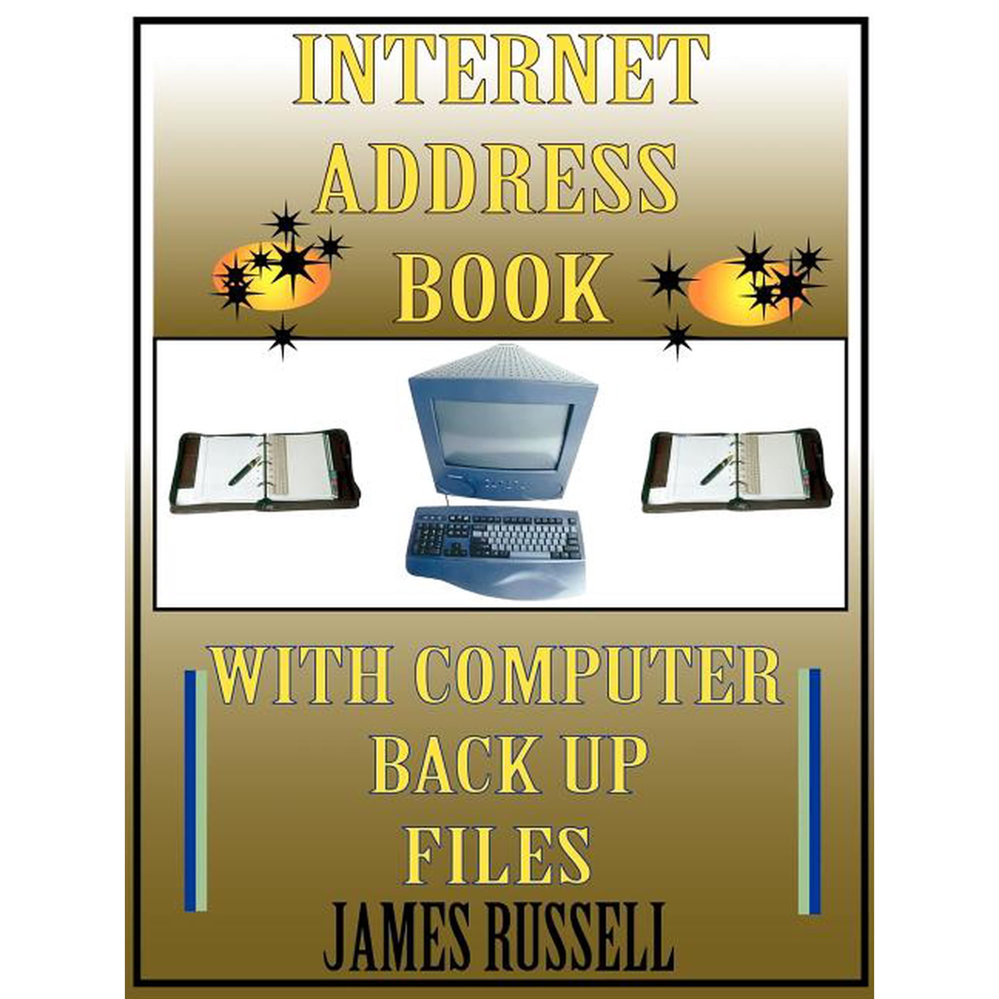 Internet Address Book with Computer Back Up Files: Professional Version (Paperback)