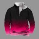 thumbnail image 1 of Sudadera sin capucha para hombre, informal, a la moda, con cuello alto, estampado de calaveras, cremallera, jersey de manga larga, blusa de poliéster para hombre, 1 of 4