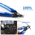 thumbnail image 3 of 3D Printer Parts Wire Cable Cutter Flush Pliers Lightweight Side Cutting Snips Nippers Shears Comfortable Handle DIY Electronic Diagonal Pliers Tool, 3 of 8