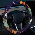 thumbnail image 2 of Thanksgiving Font 14.5 Inch Printing PVC Leather Auto Accessories Steering Wheel Covers for Car Wheel Covers, 2 of 6