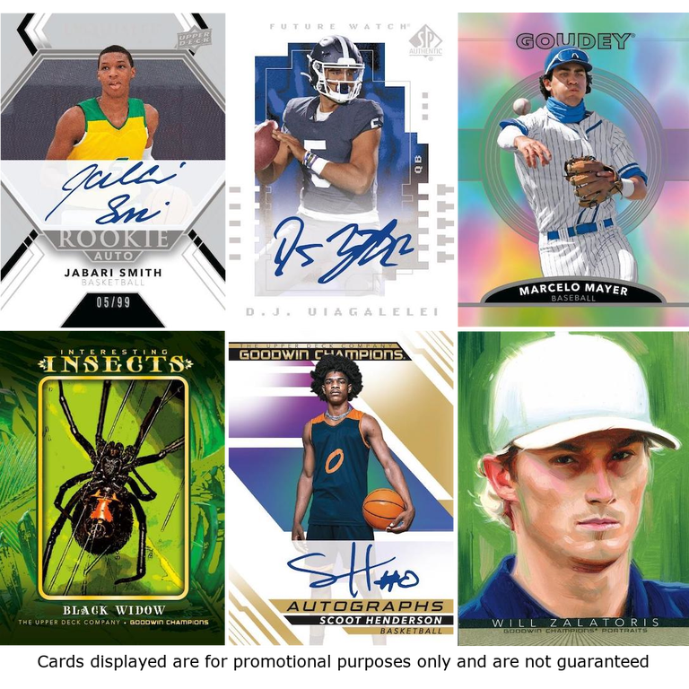 2022 Upper Deck Goodwin Champions Trading Cards Blaster Box