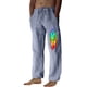 thumbnail image 2 of Puntoco Pantalones casuales largos para hombre, pantalones casuales con estampado de moda para hombre, cintura elástica con bolsillos, pantalones deportivos, 2 of 4