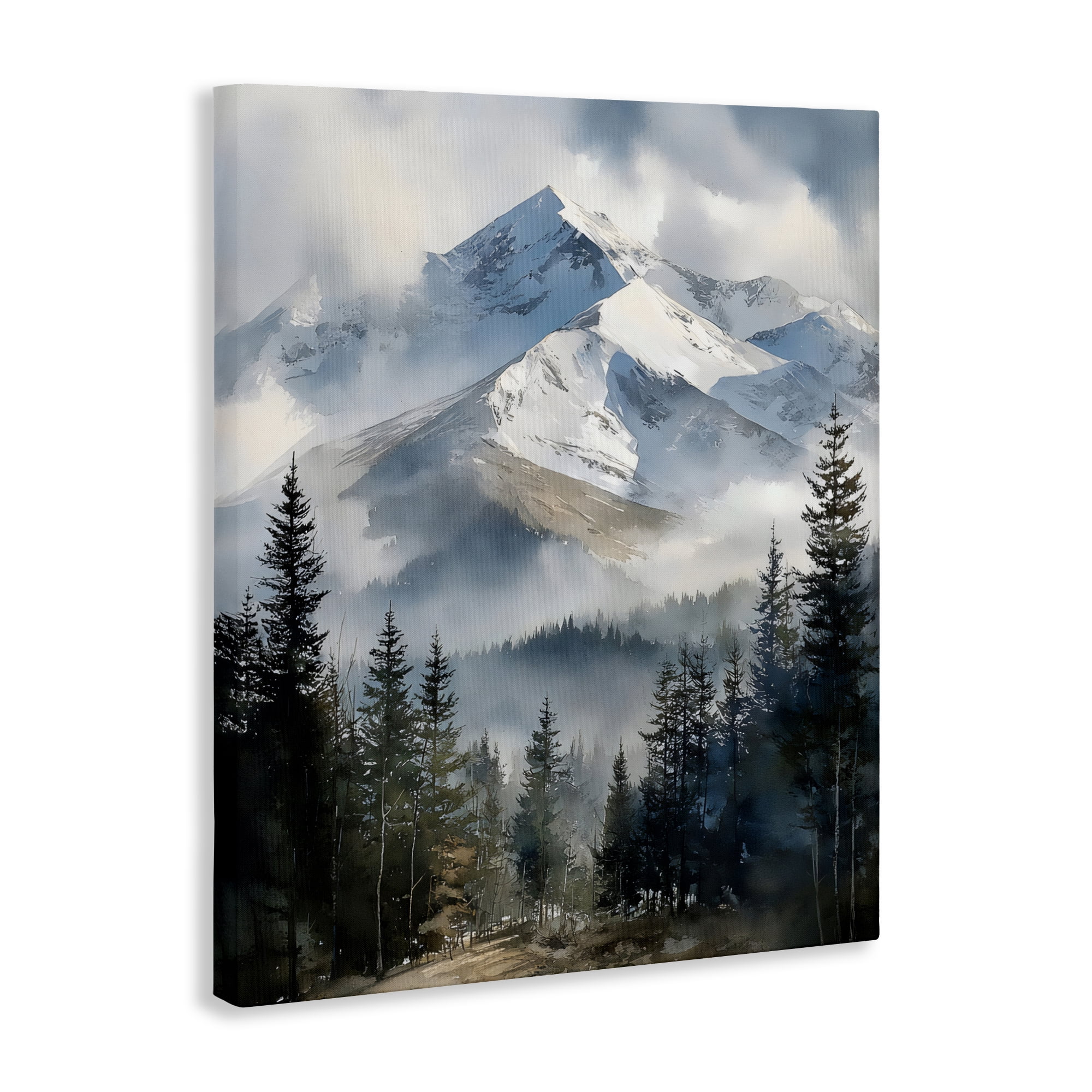 Stupell Industries Snow & Mist Alpines Canvas Wall Art, design by Franklyn Gregory