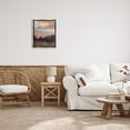 thumbnail image 3 of Stupell Industries Abstract Sunrise Landscape Landscape Painting Gray Floater Framed Canvas Art Print Wall Art, 17 x 21, 3 of 10