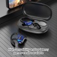 thumbnail image 4 of Injueey Auriculares con traductor en tiempo real para modos de traducción en varios idiomas Sonido Pro HD cómodos de llevar Cables de audio/vídeo Azul, 4 of 6